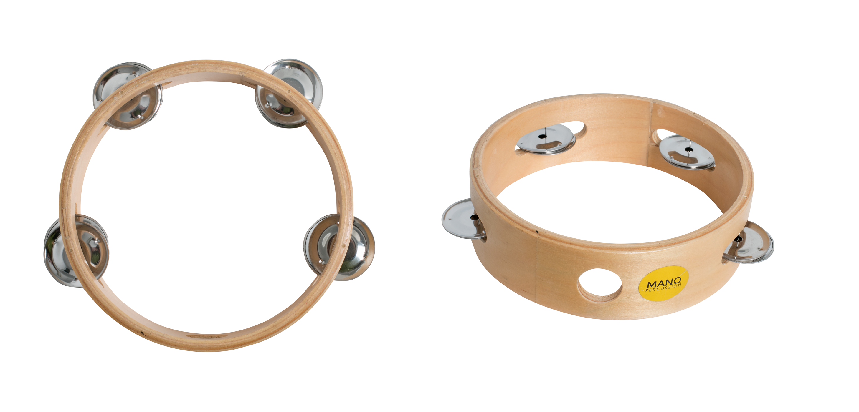 Mano Percussion | ED610 | Headless Tambourine | Natural Mano Percussion | ED610 | Headless Tambourine | Natural